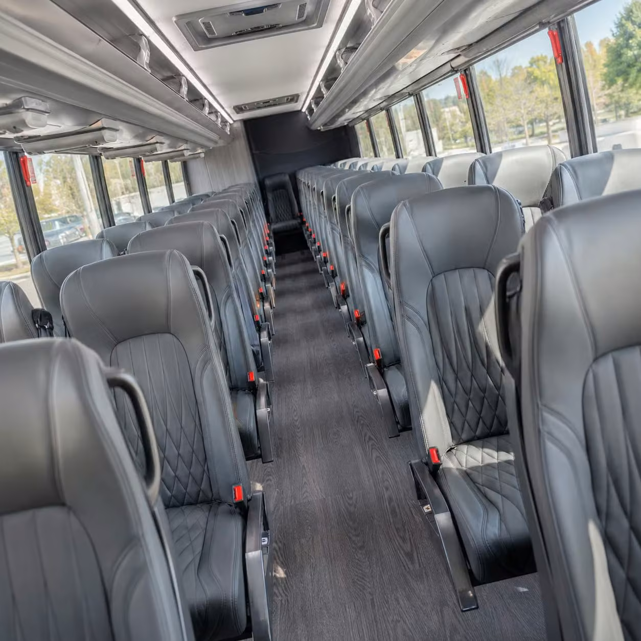 30 passenger minibus inside