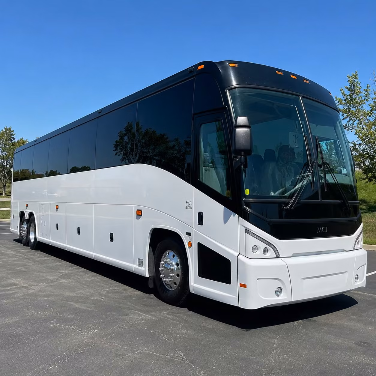 bellevue long distance charter bus rentals