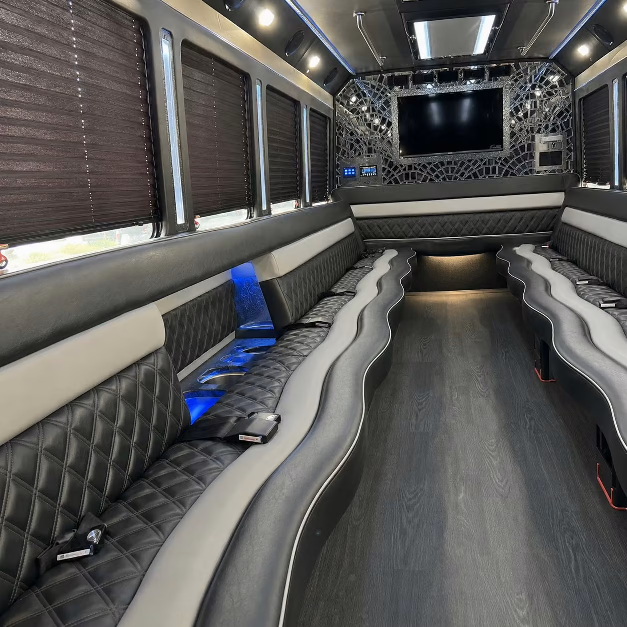bellevue party buses for prom night ride in style through the eastside