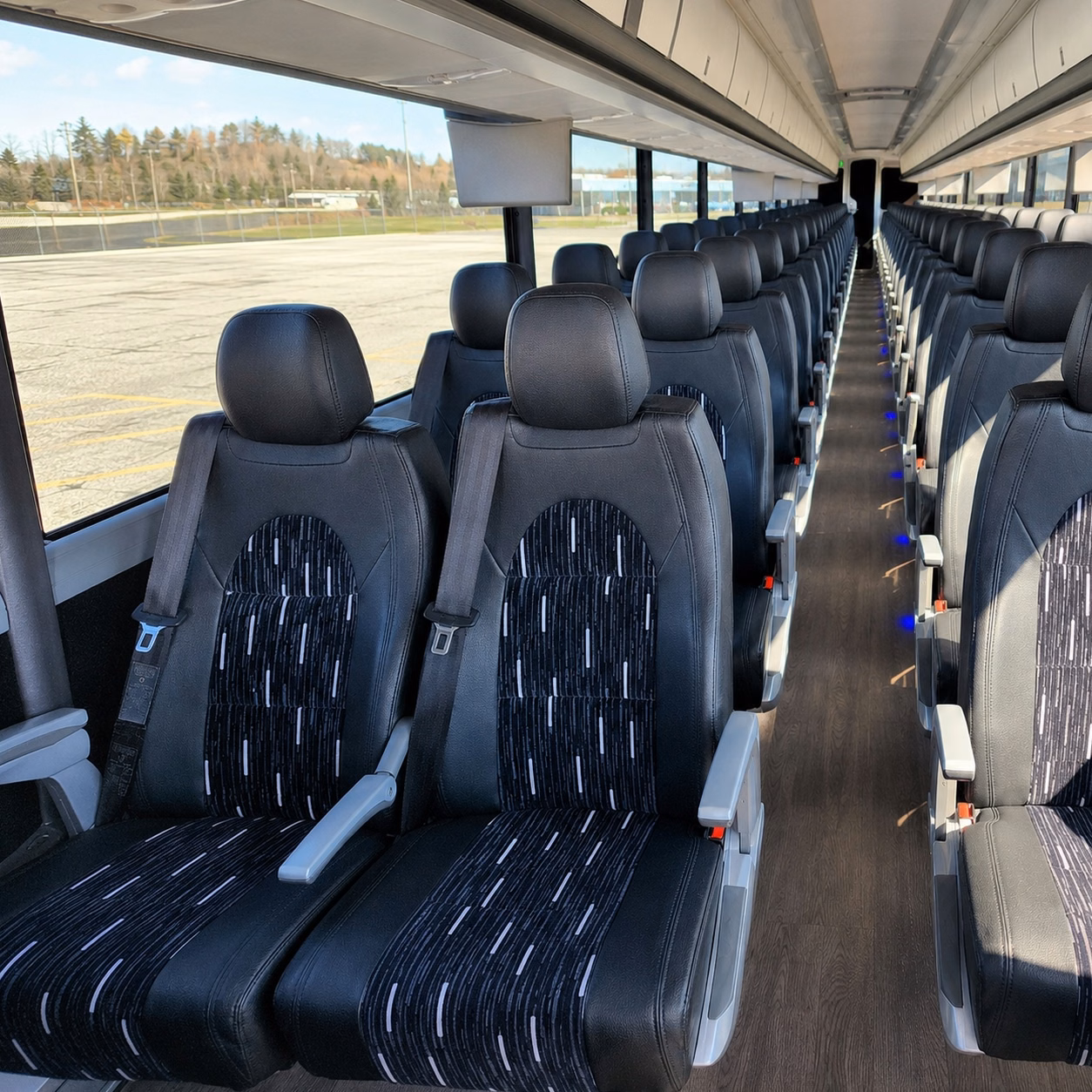 how the bus type you choose changes charter bus prices in bellevue washington