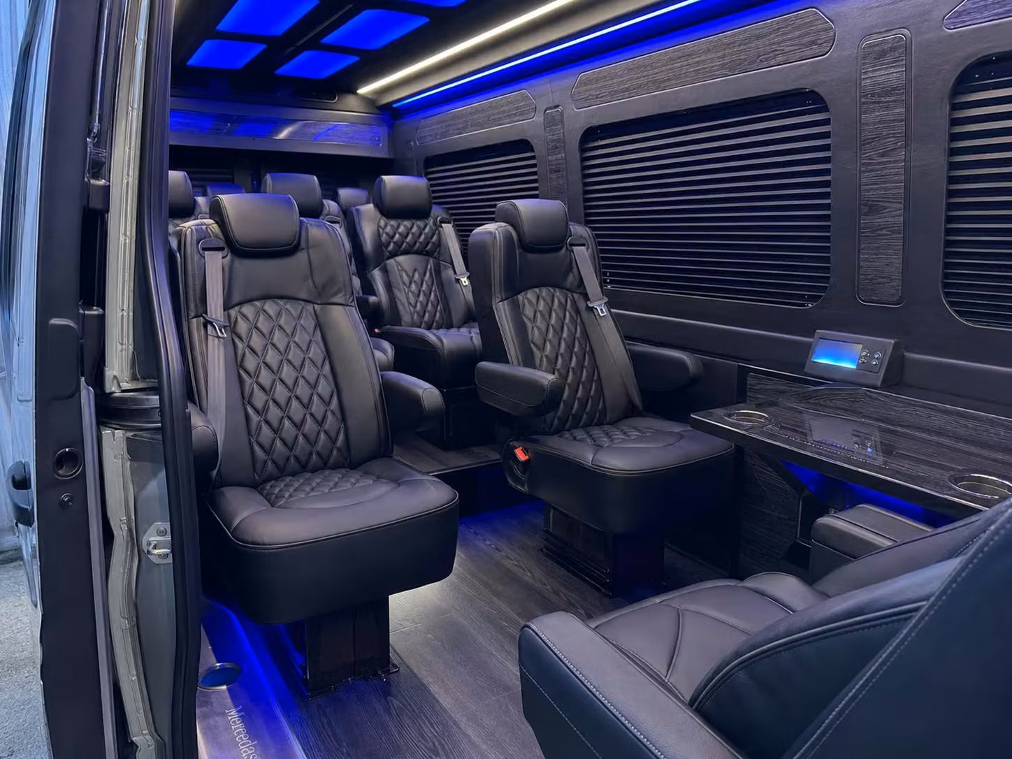 sprinter van transportation for groups and events across bellevue